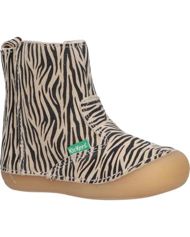 Botas de Niña KICKERS 739123-10 SOCOOL 31 BLANC