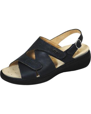 Sandalen für Damen LUMEL SANDALIA 8195-5256 GIANNUTRI-NAPPA BIO RECICLABLE PAR BLU