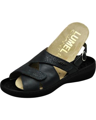 Sandalen für Damen LUMEL SANDALIA 8195-5256 GIANNUTRI-NAPPA BIO RECICLABLE PAR BLU