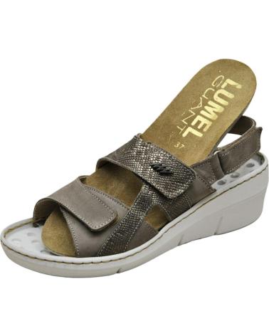 Sandalias de Mujer LUMEL SANDALIA 8526-5233 RENNA-IGUANA MUJER PLANTILLAS EXTR AVANA-TAUPE