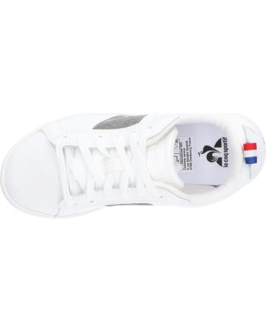 Zapatillas deporte de Mujer y Niña y Niño LE COQ SPORTIF 2010077 COURTCLASSIC OPTICAL WHITE-GREY