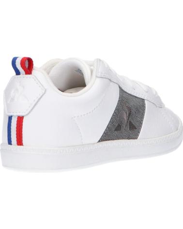 Zapatillas deporte de Mujer y Niña y Niño LE COQ SPORTIF 2010077 COURTCLASSIC OPTICAL WHITE-GREY