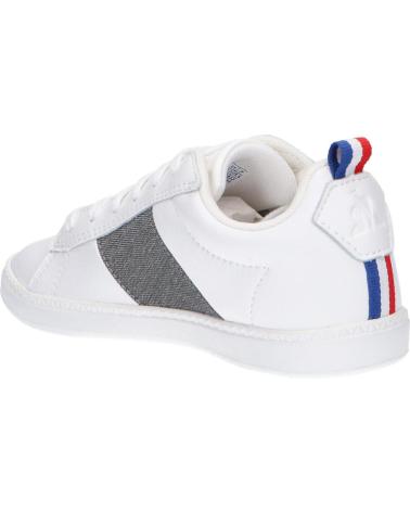 Zapatillas deporte de Mujer y Niña y Niño LE COQ SPORTIF 2010077 COURTCLASSIC OPTICAL WHITE-GREY