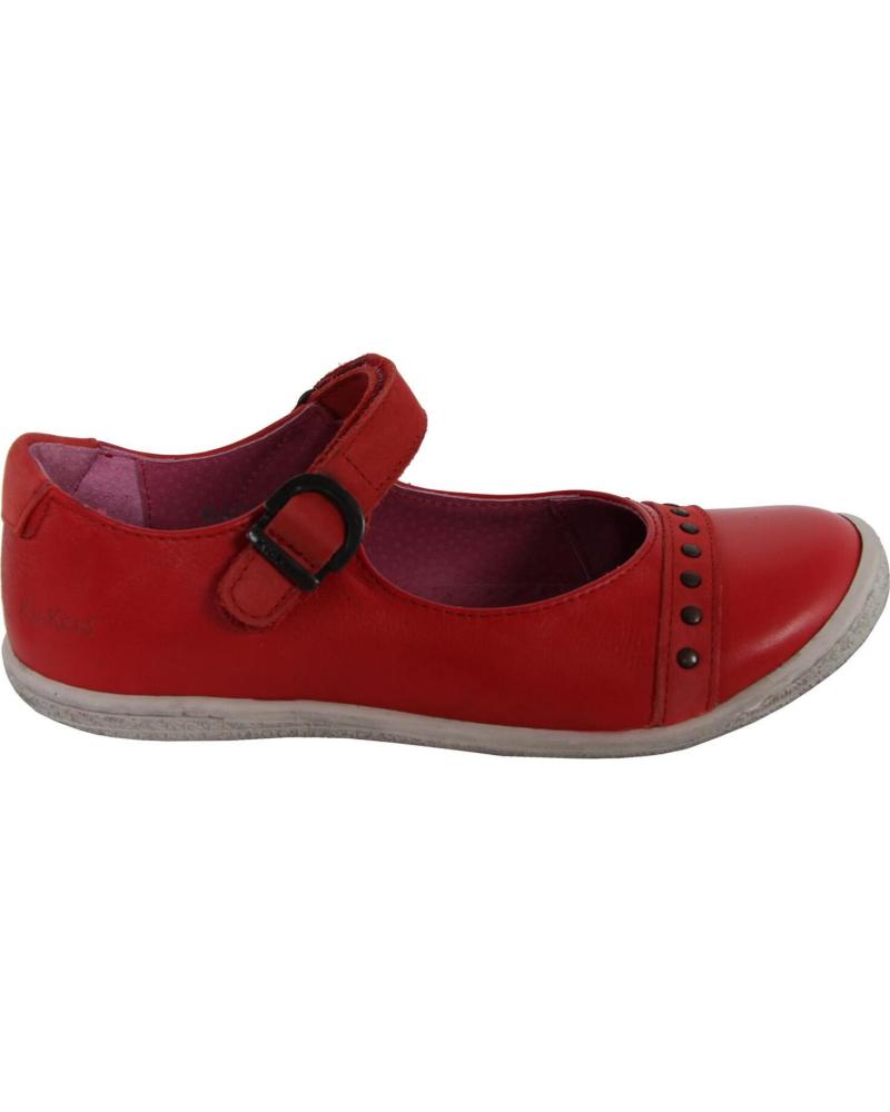 Schuhe-De-Niña-KICKERS-413970-30-CAKMANDOU-ROUGE-FONCE