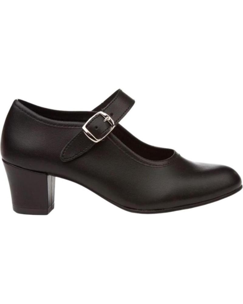 Zapatos de Niña ANGELITOS ZAPATOS FLAMENCA VARIOS 302 NEGRO