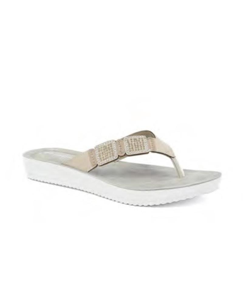Sandalias de Mujer INBLU CHANCLA BM65 NATURAL