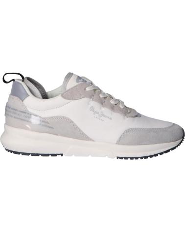 Sapatilhas de Menina e Menino PEPE JEANS PGS30449 N22 802 OPTIC WHITE