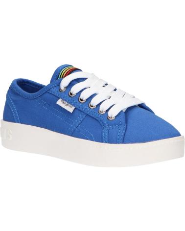Sportif pour Fille et Garçon PEPE JEANS PGS30448 BRIXTON CANVAS 539 LAGOON
