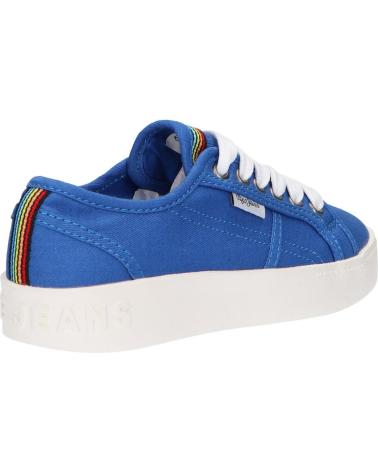 Sportif pour Fille et Garçon PEPE JEANS PGS30448 BRIXTON CANVAS 539 LAGOON