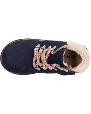 Stivaletti per Bambina e Bambino KICKERS 735140-10 NONOHOOK 10 MARINE