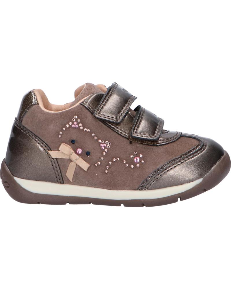 Zapatillas deporte pour Fille GEOX B040AA 022NF B EACH C9006 SMOKE