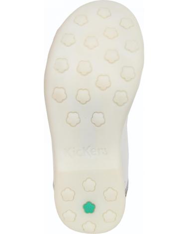 Ballerines pour Fille KICKERS 351965-30 AMBERI BLANC CASSE