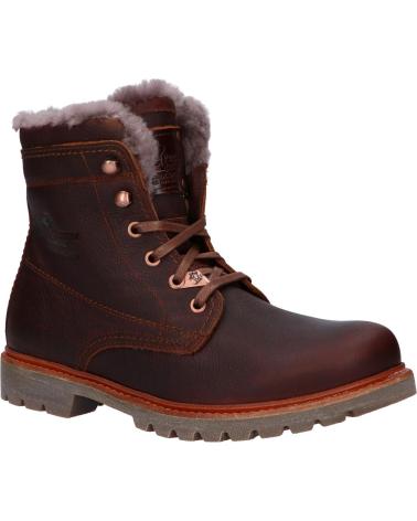 Botines de Hombre PANAMA JACK P03 AVIATOR IGLOO C13 NAPA GRASS CASTANO