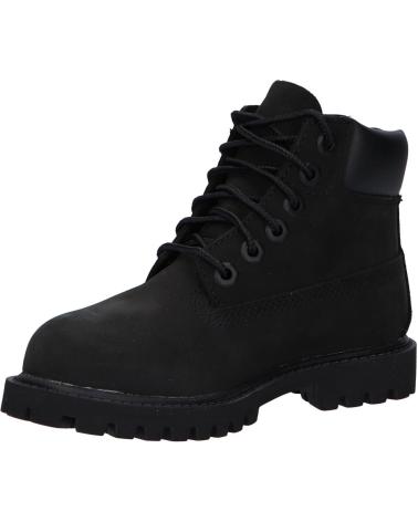 Stivali per Bambina e Bambino TIMBERLAND 12807 6 IN PREMIUM WP BLACK