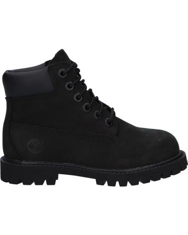 Stivali per Bambina e Bambino TIMBERLAND 12807 6 IN PREMIUM WP BLACK