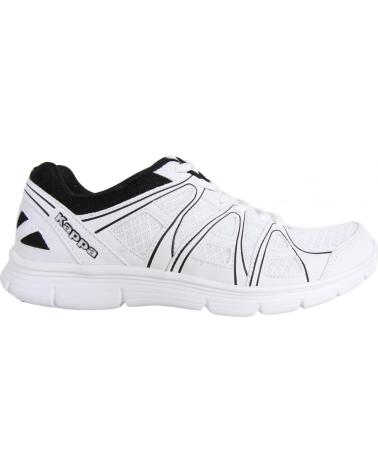 Zapatillas deporte de Mujer y Hombre KAPPA 302X9B0 ULAKER F39 WHITE-BLACK