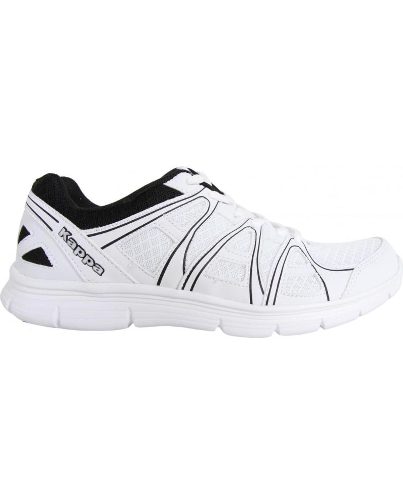 Scarpe sport per Donna e Uomo KAPPA 302X9B0 ULAKER F39 WHITE-BLACK