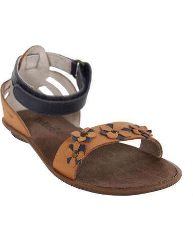 Sandali per Bambina KICKERS 414440-30 ZONZA CAMEL MARINE