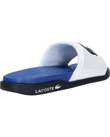 Chanclas de Hombre y Niño LACOSTE 45CMA0001 SERVE DUAL 042 WHT-NVY