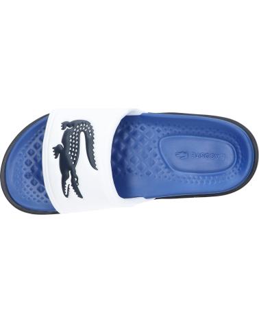 Chanclas de Hombre y Niño LACOSTE 45CMA0001 SERVE DUAL 042 WHT-NVY
