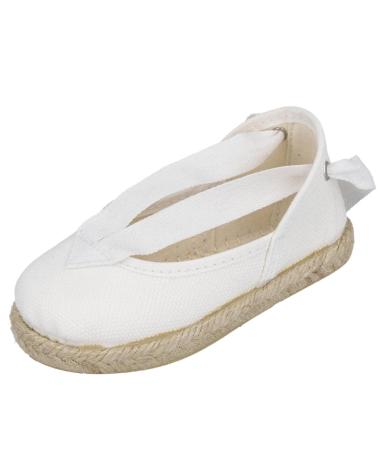 Chaussures pour Fille L&R SHOES 253-L ALPARGATAS YUTE NINA BLANCO