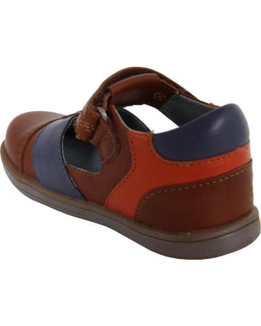 Sapatos de Menino KICKERS 413540-11 TROPICALI CAMEL ORANGE
