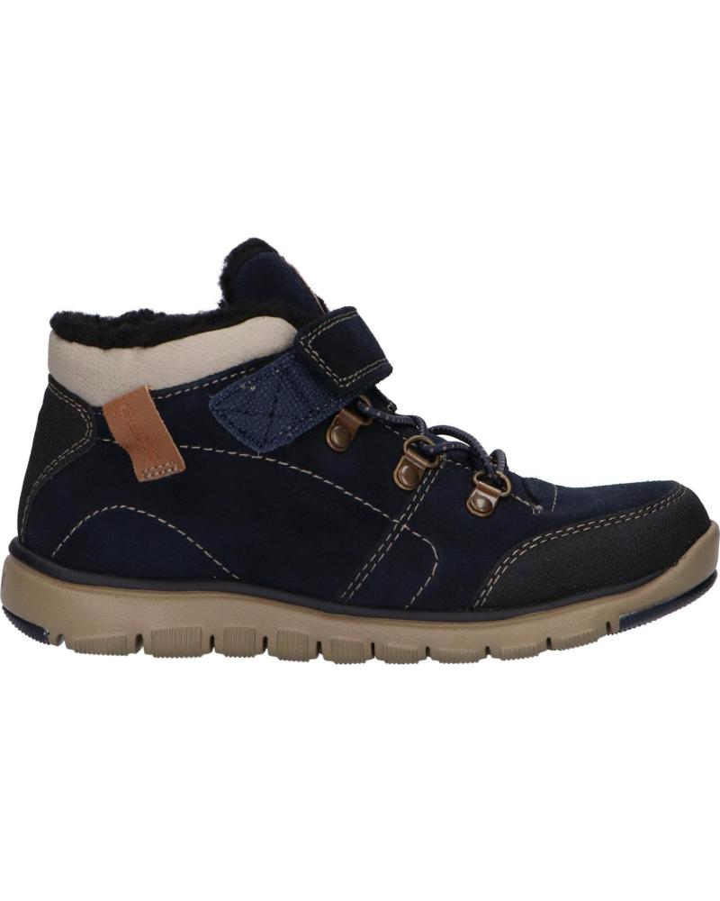 Stivali per Bambino GEOX J94ARA 022BU J XUNDAY B ABX C0670 NAVY-BEIGE