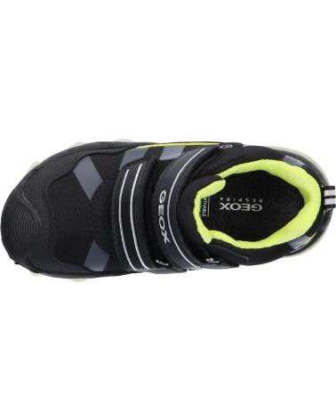 Sapatilhas de Menino GEOX J949WC 0FU54 J BULLER B ABX C0802 BLACK-LIME