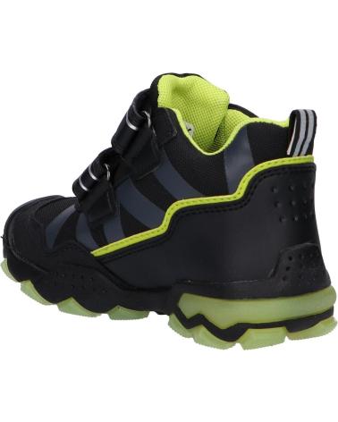 Sapatilhas de Menino GEOX J949WC 0FU54 J BULLER B ABX C0802 BLACK-LIME