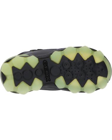 Sapatilhas de Menino GEOX J949WC 0FU54 J BULLER B ABX C0802 BLACK-LIME