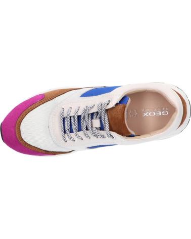 Zapatillas deporte de Mujer GEOX D94FGA 00022 D ALHOUR CR68D TOBACCO-DK FUCHSIA