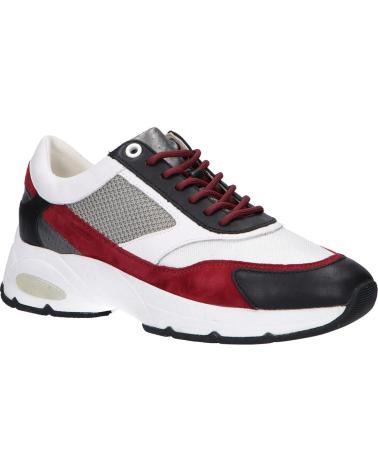 Zapatillas deporte de Mujer GEOX D94FGA 08521 D ALHOUR C0241 BLACK-BORDEAUX