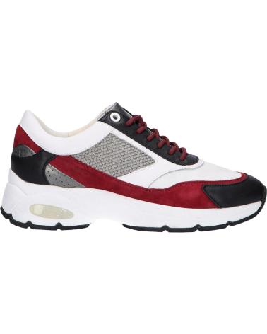 Zapatillas deporte de Mujer GEOX D94FGA 08521 D ALHOUR C0241 BLACK-BORDEAUX