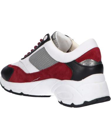 Zapatillas deporte de Mujer GEOX D94FGA 08521 D ALHOUR C0241 BLACK-BORDEAUX