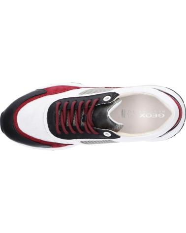 Zapatillas deporte de Mujer GEOX D94FGA 08521 D ALHOUR C0241 BLACK-BORDEAUX