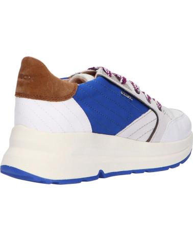 Zapatillas deporte de Mujer GEOX D94FLA 02285 D BACKSIE C1209 OFF WHITE-WHITE