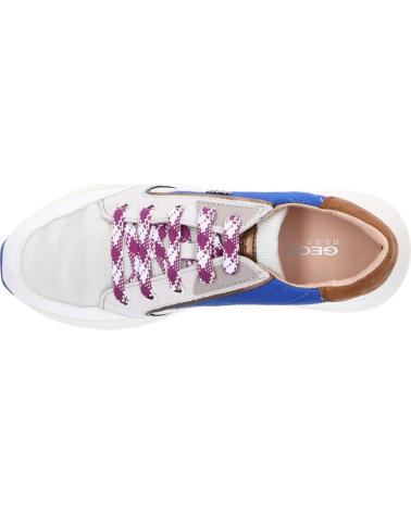 Zapatillas deporte de Mujer GEOX D94FLA 02285 D BACKSIE C1209 OFF WHITE-WHITE