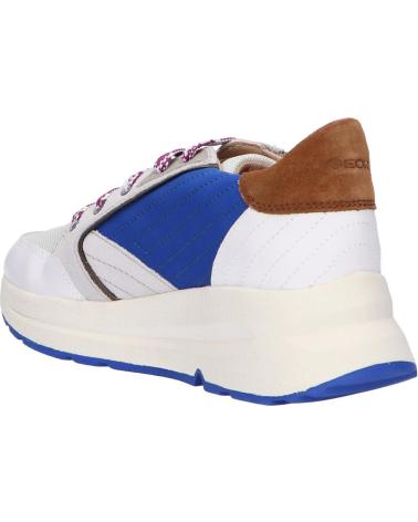 Zapatillas deporte de Mujer GEOX D94FLA 02285 D BACKSIE C1209 OFF WHITE-WHITE