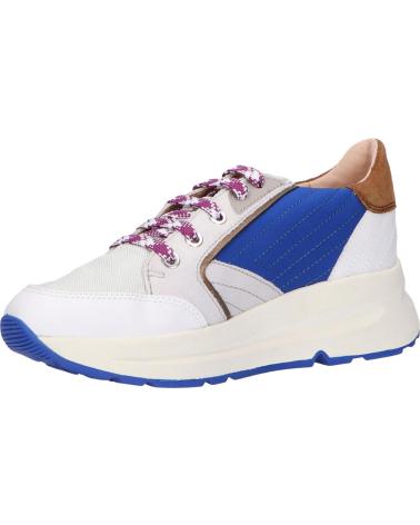 Zapatillas deporte de Mujer GEOX D94FLA 02285 D BACKSIE C1209 OFF WHITE-WHITE