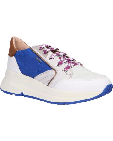 Zapatillas deporte de Mujer GEOX D94FLA 02285 D BACKSIE C1209 OFF WHITE-WHITE