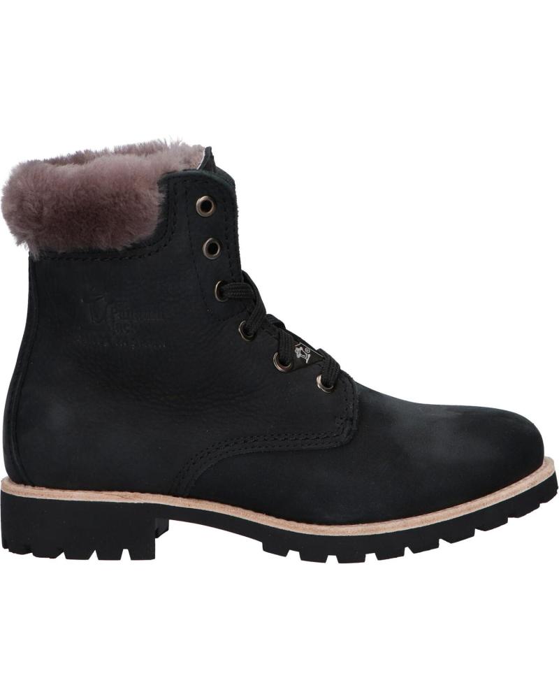 Botines de Mujer PANAMA JACK PANAMA 03 IGLOO B39 NOBUCK NEGRO