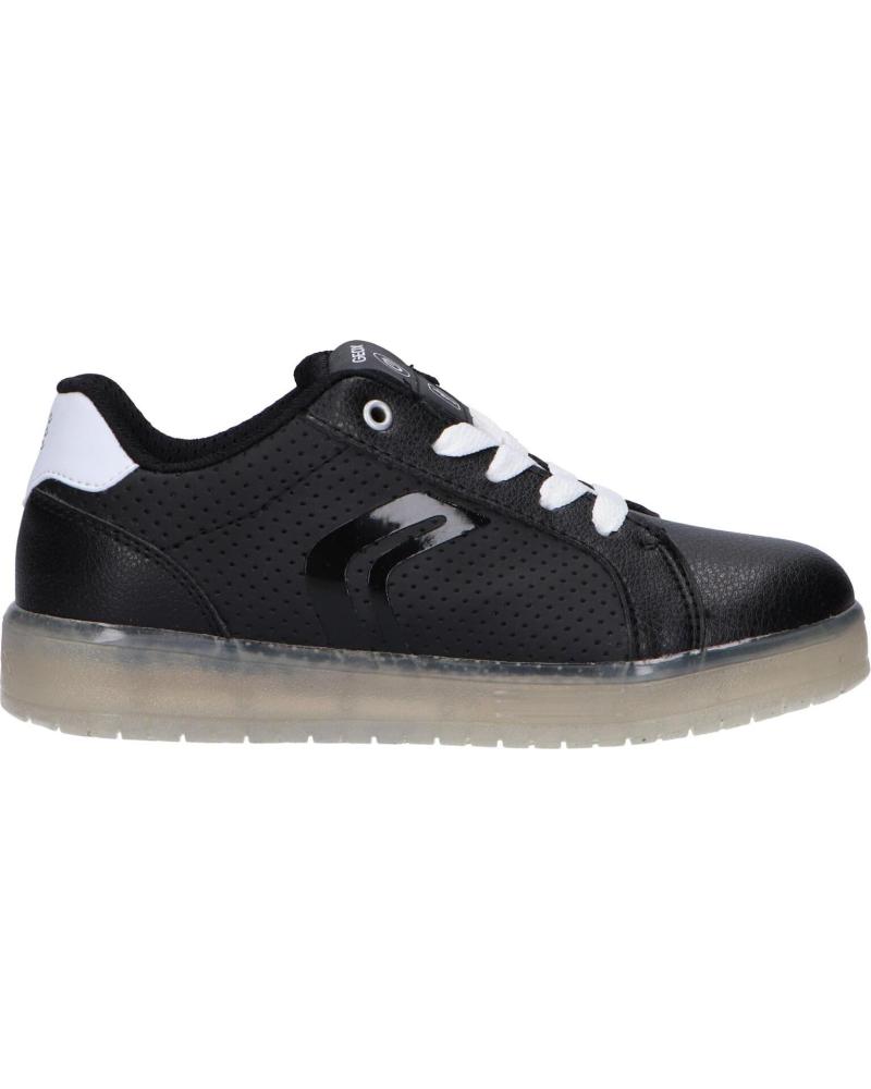 Sapatilhas de Menino GEOX J745PB 0BCBU J KOMMODOR C0504 BLACK-WHITE