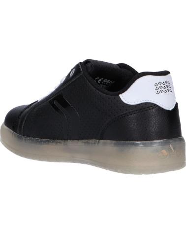 Sapatilhas de Menino GEOX J745PB 0BCBU J KOMMODOR C0504 BLACK-WHITE