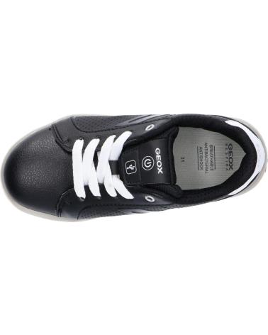 Sapatilhas de Menino GEOX J745PB 0BCBU J KOMMODOR C0504 BLACK-WHITE