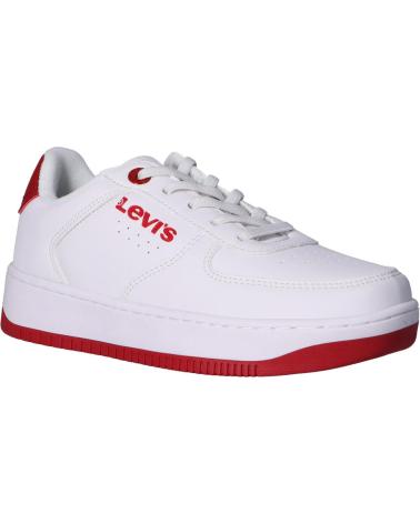 Sapatilhas de Menina e Menino LEVIS VUNI0020S NEW UNION 0079 WHITE RED