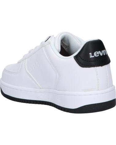 Esportes  de Menina e Menino LEVIS VUNI0020S NEW UNION 2706 WHITE BLACK BLACK