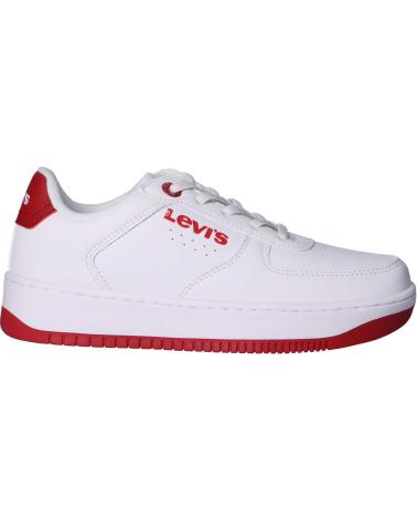 Sapatilhas de Menina e Menino LEVIS VUNI0020S NEW UNION 0079 WHITE RED