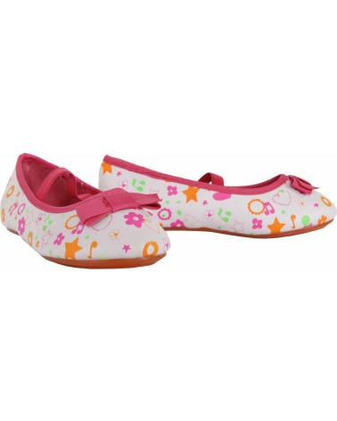 Bailarinas de Niña URBAN 149200-B2040 WHITE-FUXIA