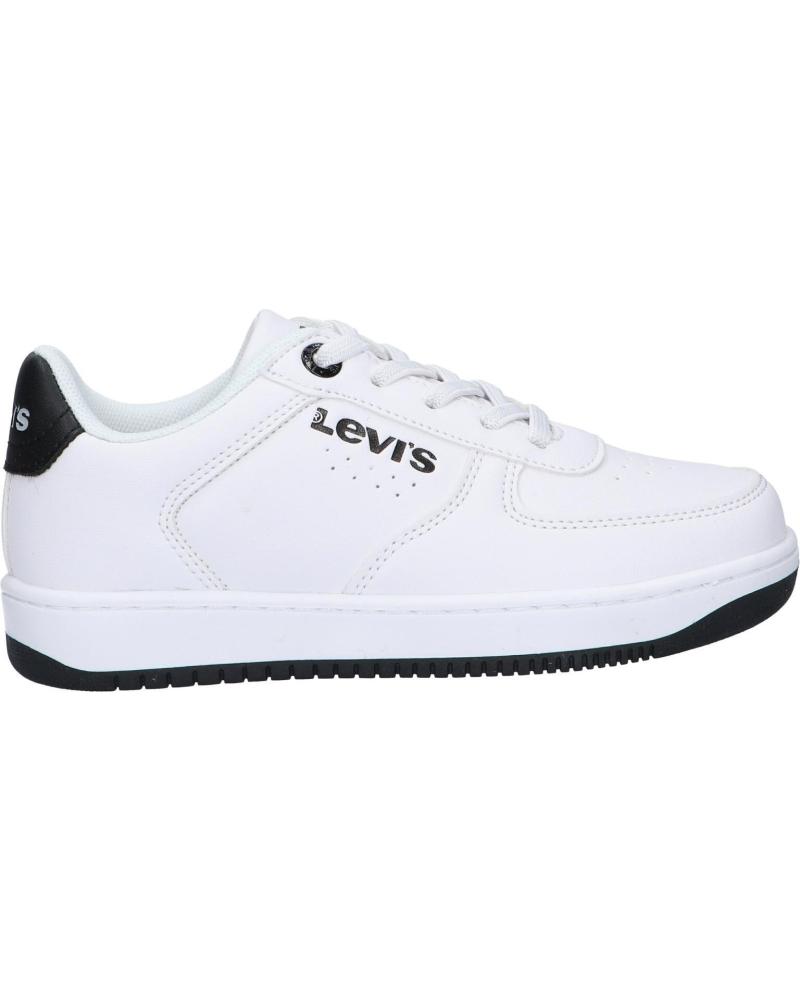 Esportes  de Menina e Menino LEVIS VUNI0020S NEW UNION 2706 WHITE BLACK BLACK