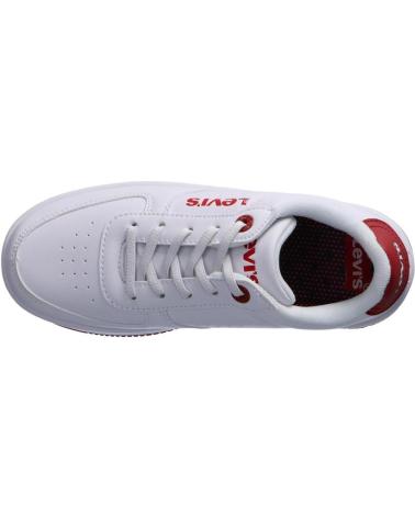Sapatilhas de Menina e Menino LEVIS VUNI0020S NEW UNION 0079 WHITE RED